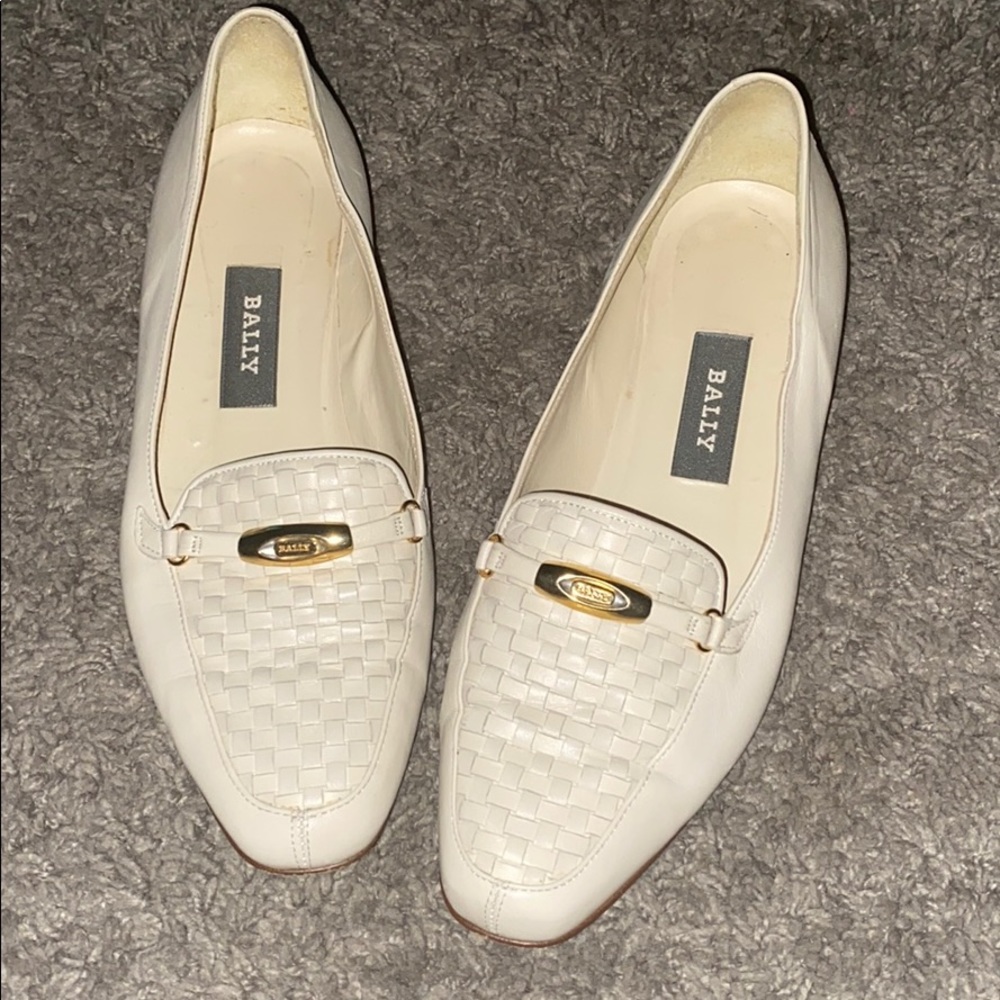 BALLY leather loafer